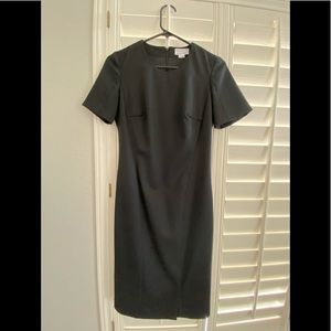Cartier - black dress size 34. Front slit